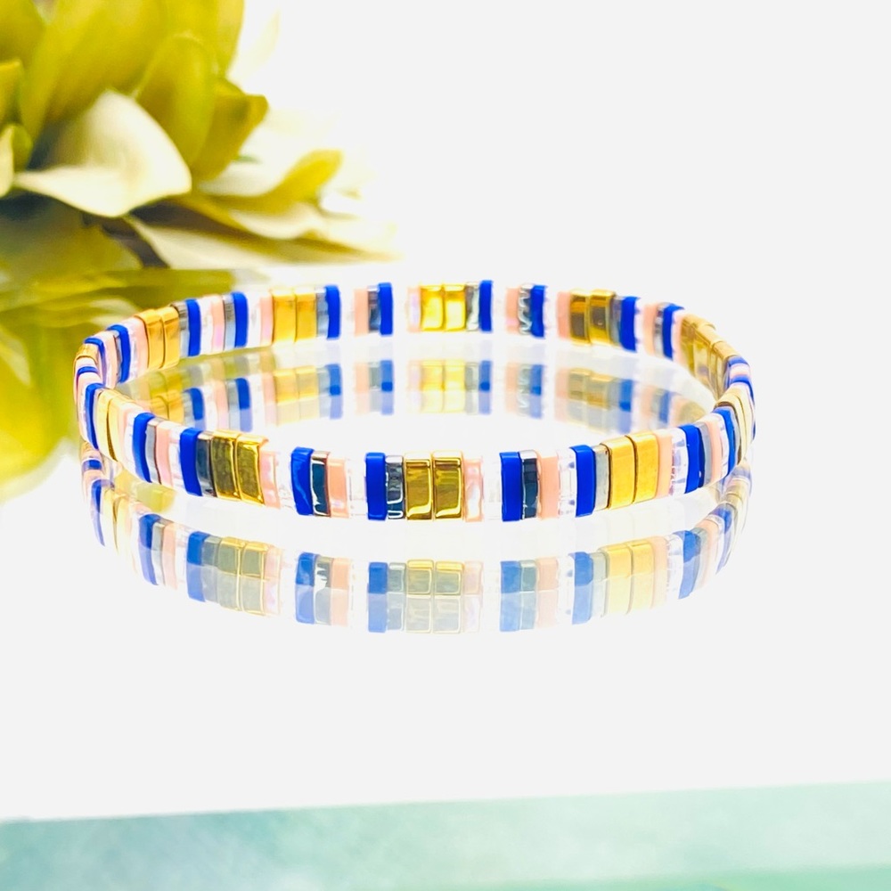 Miyuki Tila Bead Bracelet